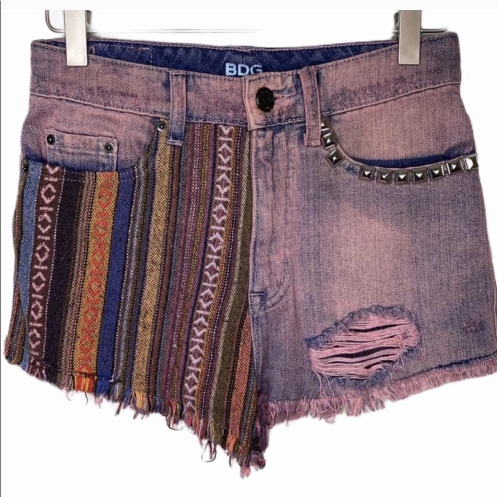 BDG DREE HIGH RISE CHEEKY SHORTS - Picture 2 of 4